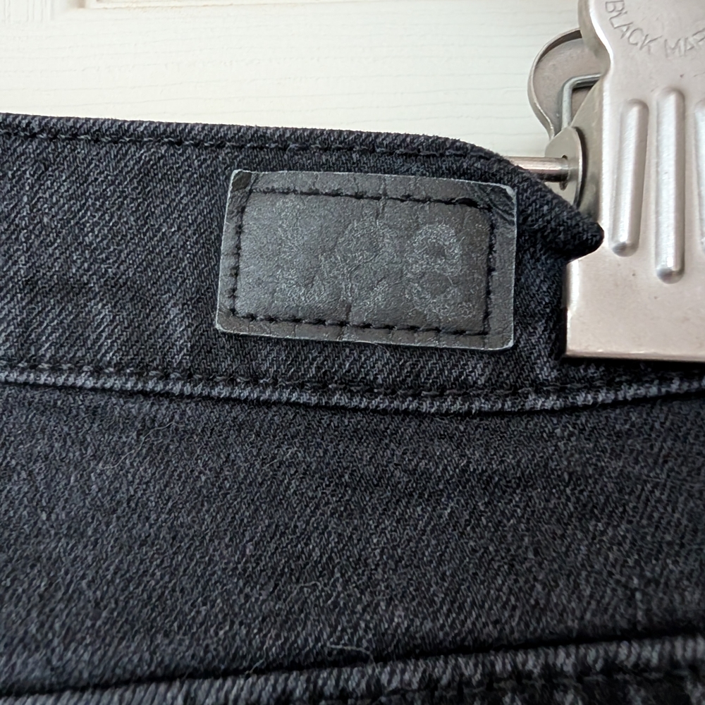 Lee Dark Gray Straight Leg Jeans 12 Short - Picture 6 of 7